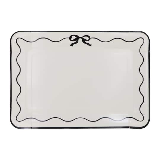 12 Packs: 2 ct. (24 total) 9" x 13" Bow Paper Trays by Celebrate It™